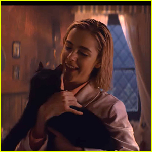 Sabrina Gets Spooked by Salem In New 'Chilling Adventures of Sabrina' Clip