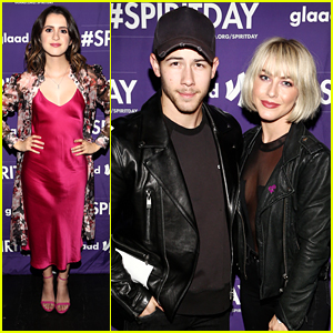 Laura Marano, Nick Jonas, Julianne Hough & More Step Out For Beyond Spirit Day Concert