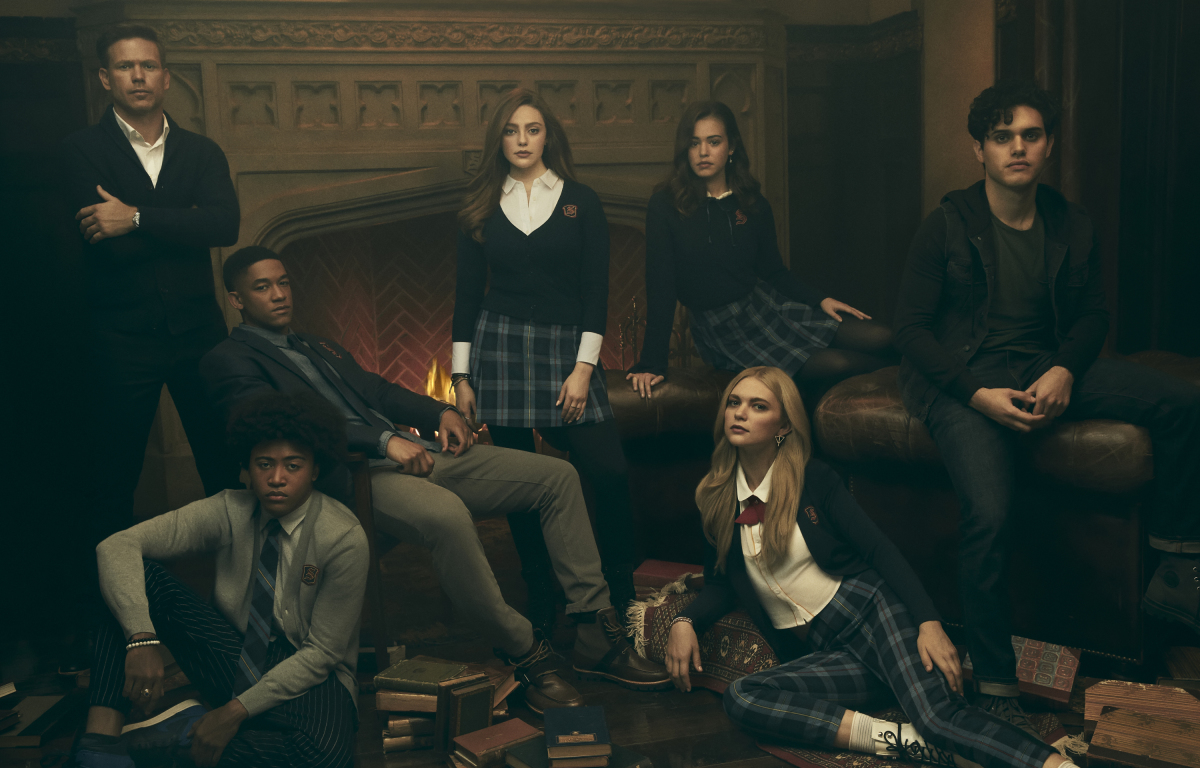 slim fit dress slacks Blue Hope Mikaelson Dress Legacies Miss Mystic Falls Danielle Rose Rus –  Hoprom main image 0