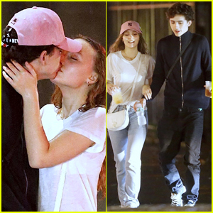Timothee Chalamet Kisses Lily-Rose Depp - See the New Pics!