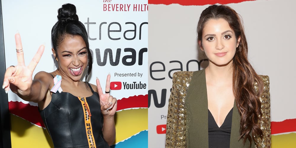 Laura Marano Joins Winner Liza Koshy at Streamy Awards 2018 in LA