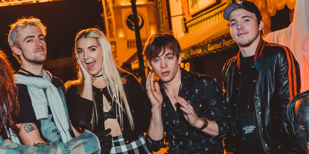 Ross Lynch, Rowan Blanchard, Candice Patton & More Hit Up Halloween Horror Nights in LA