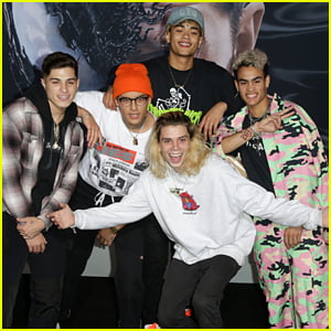 PRETTYMUCH Hit Up The 'Venom' Premiere in Los Angeles After New Song Debuts