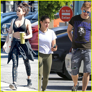 Sarah Hyland & Ariel Winter Stay in Shape Together!