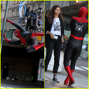 Zendaya Films Another 'Spider-Man' Scene at NYC's Grand Central Station