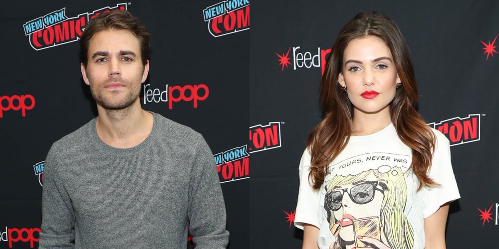 Danielle Campbell & Paul Wesley Attend NYCC to Debut ‘Tell Me A Story’ Trailer!