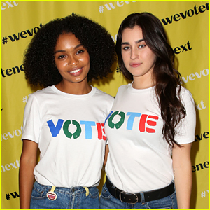 Lauren Jauregui Joins Yara Shahidi At 'We Vote Next Summit' in Los Angeles