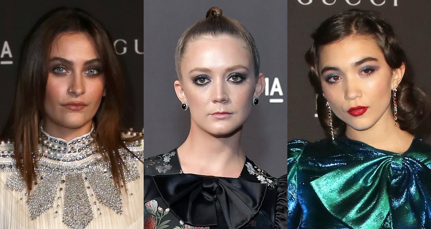 Paris Jackson Joins Billie Lourd & Rowan Blanchard at LACMA Gala 2018!