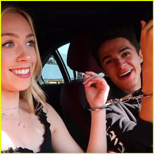 Brent Rivera Gets Handcuffed to His Ex-Girlfriend!