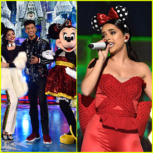 Becky G Will Perform At 'Wonderful World of Disney: Magical Holiday Celebration' Tonight With Hosts Jordan Fisher & Sarah Hyland!