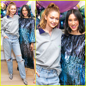 Gigi Hadid Supports Eva Chen at Launch of First Children's Capsule Collection!