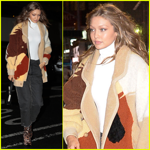 Gigi Hadid Stops By Victoria's Secret Offices for Her Fashion Show Fitting!