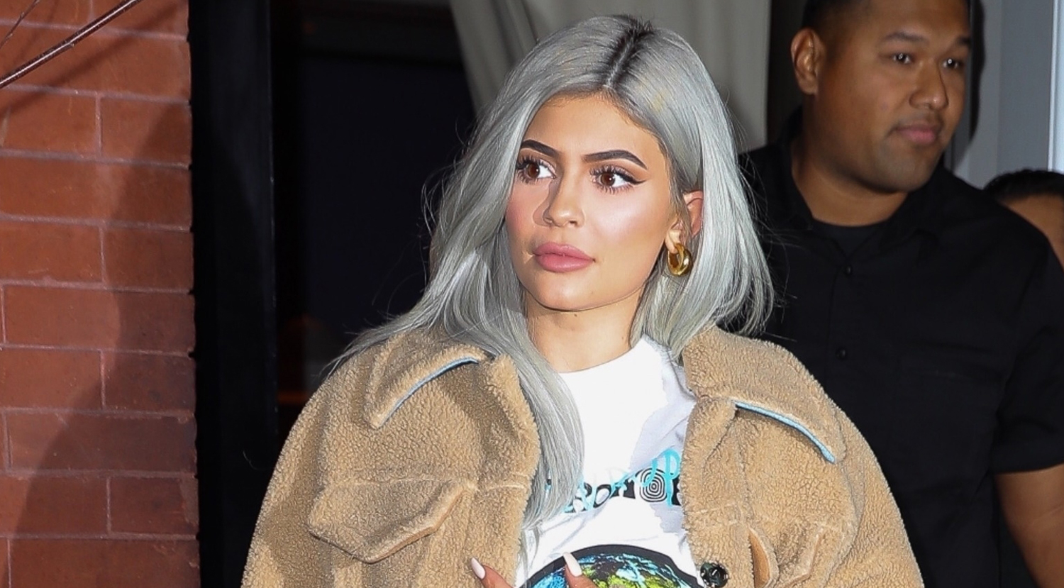 Kylie Jenner Debuts New Frosty Look in NYC! | Kylie Jenner | Just Jared Jr.