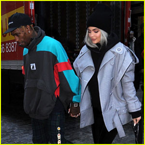 Kylie Jenner & Travis Scott Hold Hands While Stepping Out in NYC