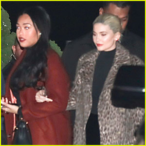Kylie Jenner & Jordyn Woods Have Girls' Night Out at Nobu