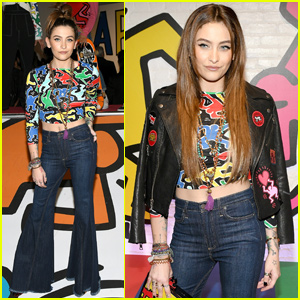 Paris Jackson Helps Launch 'Keith Haring x alice + olivia' Collection!