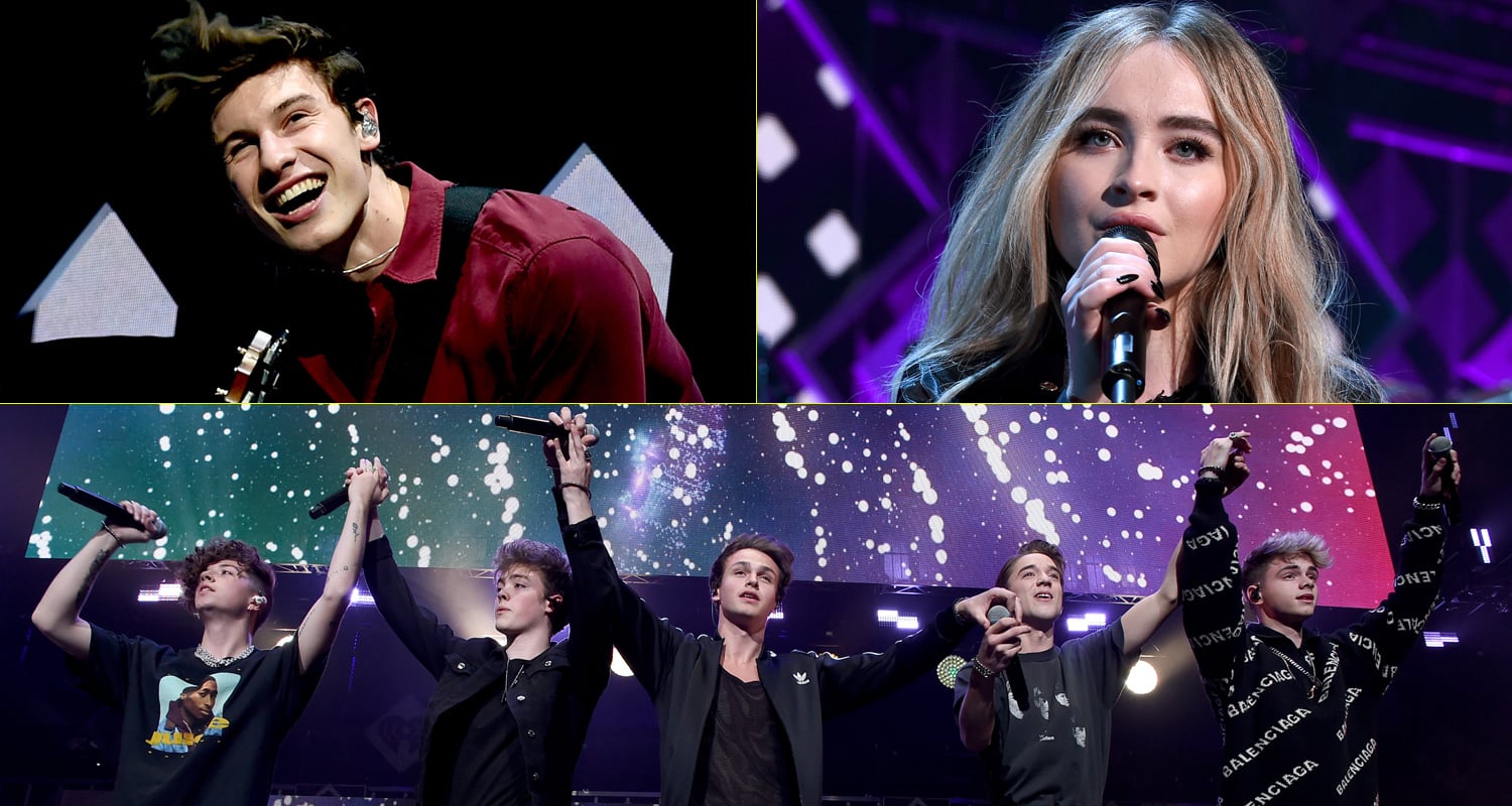 Shawn Mendes Joins Sabrina Carpenter & Why Don’t We at iHeartRadio Jingle Ball 2018!