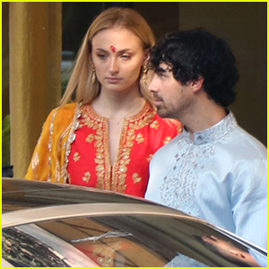 Sophie Turner & Joe Jonas Wear Traditional Indian Outfits for Nick Jonas' Pre-Wedding Ceremony!
