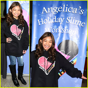 Angelica Hale Hosts Pre-Christmas Slime Workshop After Dropping Holiday EP