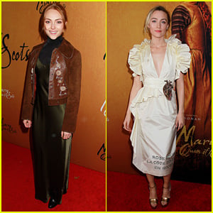 AnnaSophia Robb Supports Saoirse Ronan at 'Mary Queen of Scots' Premiere in NYC