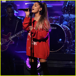 Ariana Grande Sings 'Imagine' on 'Tonight Show' - Watch Now!