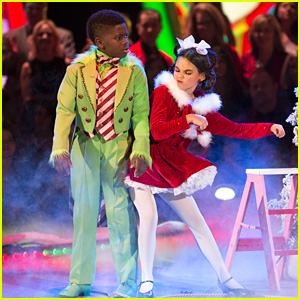 Ariana Greenblatt Becomes Cindy Lou Who For Christmas Freestyle on 'DWTS Juniors' Finale - Watch Now!