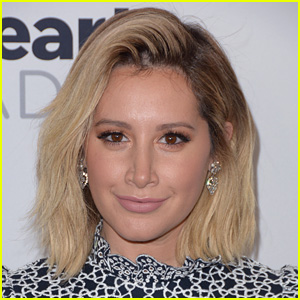 Ashley Tisdale Shows Off Pink Christmas Tree - And Pink Hair!
