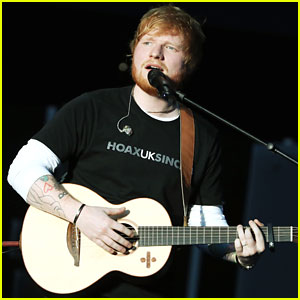 Ed Sheeran Wears Wedding Ring at Global Citizen Festival: Mandela 100?