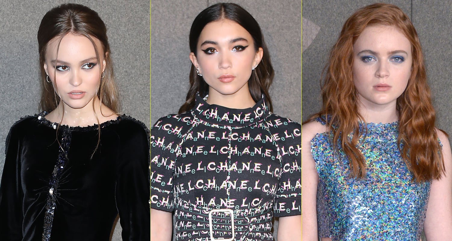 Lily-Rose Depp Joins Rowan Blanchard & Sadie Sink at ‘Chanel’ Metiers D’Art Show