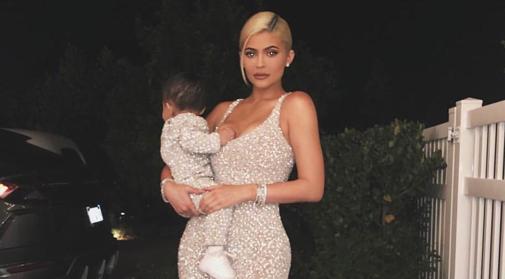 Kylie Jenner Baby Stormi Wear Matching Outfits On Christmas Eve Christmas Celebrity