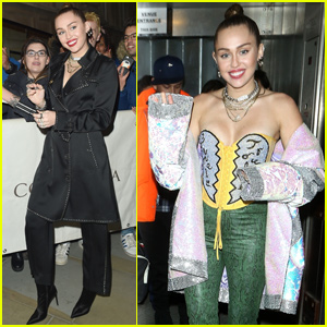 Miley Cyrus Sparkles For a Night Out in London!