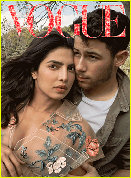Nick Jonas Covers 'Vogue' with New Wife Priyanka Chopra!