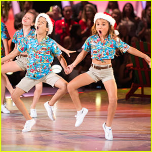 Sky Brown & JT Church Take Us To The Beach For Christmas on 'DWTS Juniors' Finale - Watch Now!