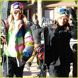 Sofia Richie & Paris Hilton Are Aspen Snow Bunnies