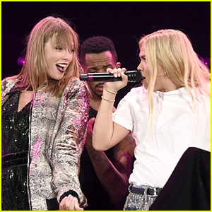 Taylor Swift Makes Surprise Appearance at Ally Coalition Talent Show With Hayley Kiyoko!