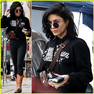 Vanessa Hudgens Goes Casual for Holiday Errands