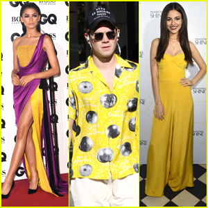 Zendaya, Victoria Justice, KJ Apa & More Celebs LOVED Wearing Yellow This Year