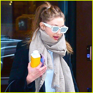 Gigi Hadid Kicks Off Her Day with a Morning Meeting