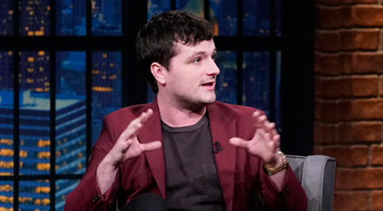 Josh Hutcherson Promotes New Season of ‘Future Man’ on ‘Late Night’ – Watch Here!