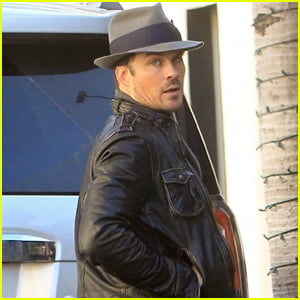 Ian Somerhalder Steps Out For Lunch in Beverly Hills!