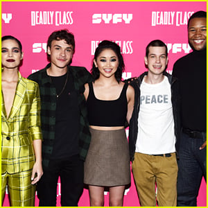 Lana Condor Joins 'Deadly Class' Co-Stars at the Premiere Screening!