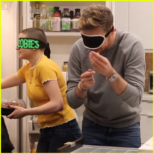 Joey King Took The Bird Box Challenge With Cameron Fuller - Watch