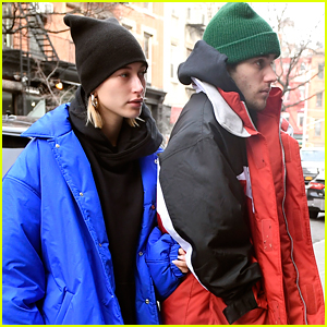 Justin & Hailey Bieber Step Out for NYC Lunch Date