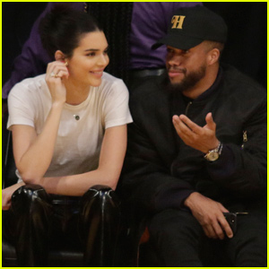 Kendall Jenner Cheers on Ben Simmons at 76ers Game!