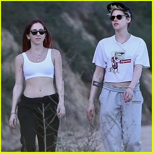 Kristen Stewart & Sara Dinkin Couple Up For Evening Hike