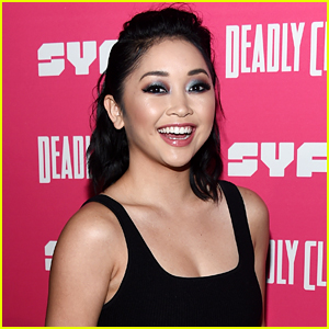 Lana Condor Spends Three Hours Getting Fake Tattoos On Her Arms For 'Deadly Class'