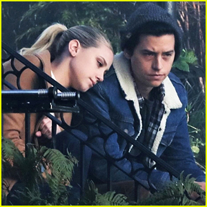 Cole Sprouse & Lili Reinhart Film Sweet Bughead Scenes for 'Riverdale'