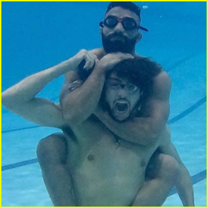 Noah Centineo Goes Shirtless For Underwater MMA Training Session!