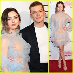 Peyton List & Cameron Monaghan Step Out For 'Anthem of a Teenage Prophet' Premiere in LA
