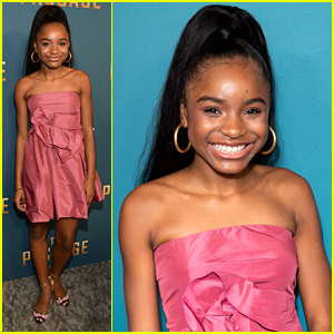 Saniyya Sidney Is Pretty in Pink At 'The Passage' Premiere